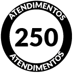 250 Atendimentos